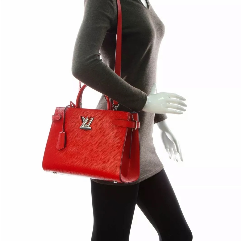 ( SOLD ) Louis Vuitton Epi Twist Tote Bag